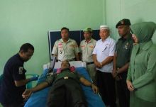 Bhakti Sosial Sambut HUT TNI di Kodim 0212/TS