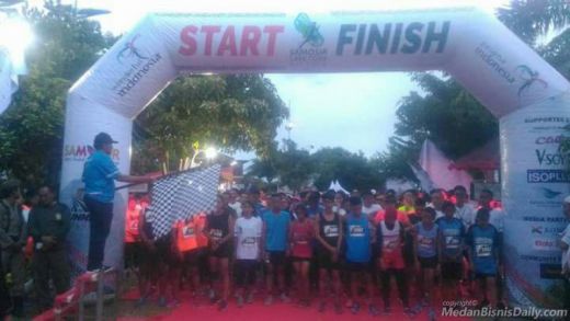 Samosir Lake Toba Ultra Marathon Diikuti 800 Peserta