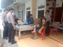 Polres Labuhanbatu Patroli Dialogis di Kampung Bebas dari Narkoba Kelurahan Tanjung Leidong