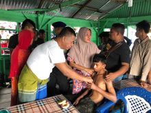 Kapal Nelayan Tanjung Beringin Karam Ditengah Laut, 9 Penumpang Selamat
