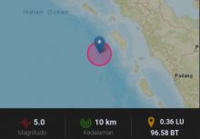 Nias Barat Digoyang Gempa M 5,0, BMKG: Hati-hati Gempa Susulan