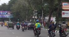 Jelang Libur Akhir Pekan, Lalu Lintas Kota Medan Ramai Lancar