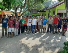 Camat Tebing Syahbandar Ajak Masyarakat Budayakan Bergotong Royong