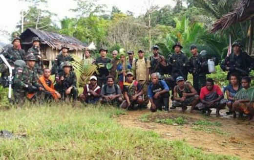 TNI Temukan Desa Tersembunyi di Perbatasan RI-Papua Nugini