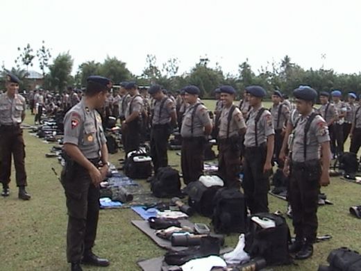 Tugas Pengamanan Pilkada DKI Selesai, Pasukan Brimob Sumut Balik Kanan
