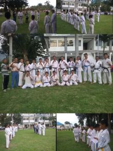 14 Karateka Full Body Contact Tobasa Siap Ikuti Kejuaraan Junior Karate Kala Hitam Kyokushinkai-Khan Tingkat Sumut