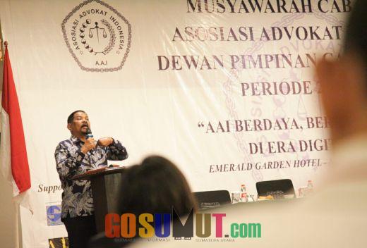 Rahudman Ajak Asosiasi Advokat Indonesia Kembalikan Kepercayaan Masyarakat