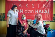 Wakil Walikota Sidimpuan Harapkan Lansia Tetap Patuhi Protokol Kesehatan