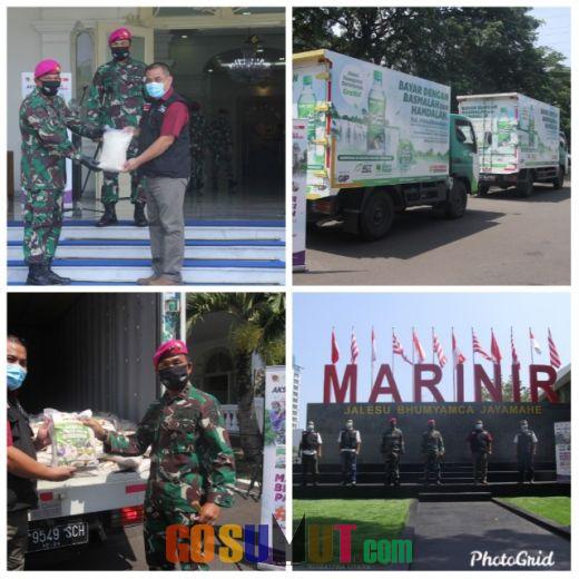 Kolaborasi ACT dan Marinir TNI AL Siap Distribusikan 6 Ton Beras