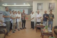 Silaturahmi ke Bupati Asahan, Manager PT PLN Persero UP3 Pematang Siantar Harapkan Dukungan