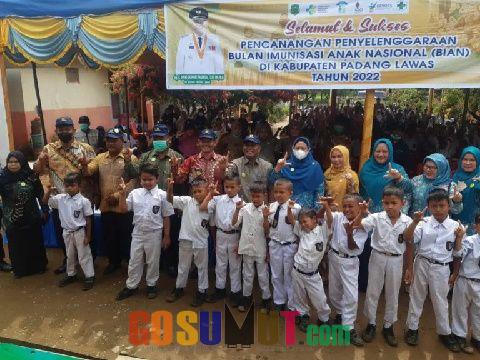 Plt Bupati Palas Ajak Masyarakat Sukseskan Bulan Imunisasi Anak Nasional 