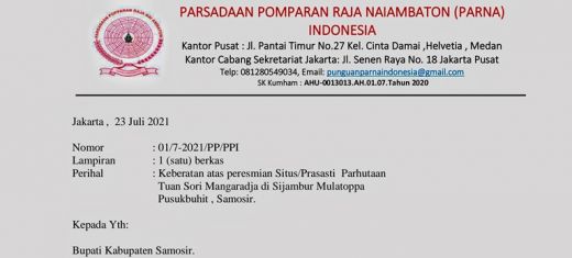 Tidak Sah! Ini Alasan Pengurus Parna Indonesia soal Peresmian Prasasti Parhutaan Tuan Sorimangaraja di Pusuk Buhit
