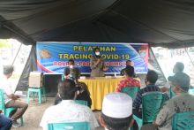 Polres Padangsidimpuan Sosialisasi dan Pelatihan Tracing Covid 19