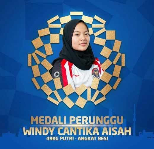 Olimpiade Tokyo, Windy Cantika Beri Indonesia Medali Pertama