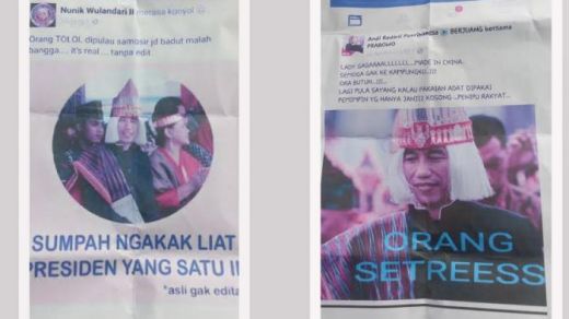 Hina Jokowi dan Suku Batak, Seorang Pengguna Facebook Dilaporkan ke Polisi