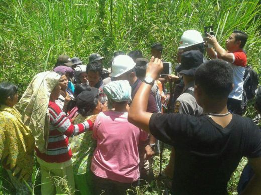 Aksi Warga Tolak Pembebasan Tanah Proyek PLTA di Tapsel Ricuh