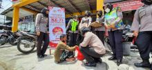 Sambut Hari Jadi ke-73, Polwan Polres Padangsidimpuan Gelar Bakti Sosial