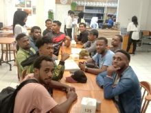 Korem 011 Lilawangsa Jalin Silaturrahim dengan Mahasiswa Unimal Asal Papua