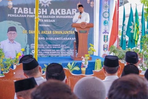 Jelang Pesta Demokrasi, Bobby Nasution Ajak Muhammadiyah   Jaga Kekondusifan