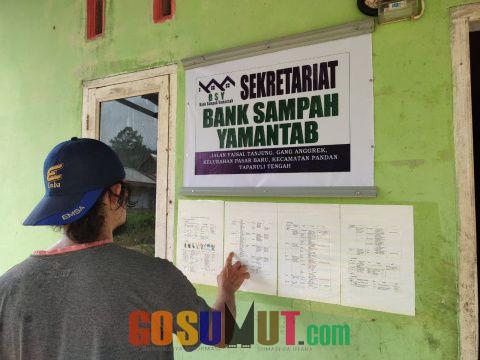 Yamantab Dirikan Bank Sampah di Kabupaten Tapanuli Tengah