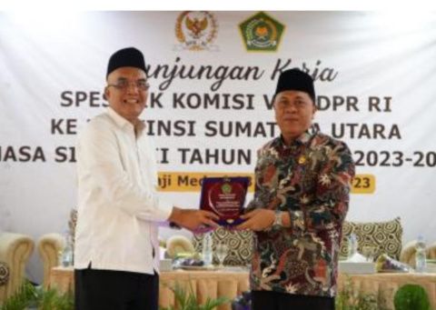 Kunjungan ke Sumut, Komisi VIII DPR RI Bahas Persiapan Haji 2024