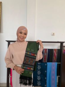 Nurhasanah, Putri Daerah Perkenalkan Ekonomi Kreatif Deli Serdang