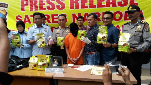 Grebek Narkoba, Polrestabes Lumpuhkan Bandar Tangkap Warga Aceh