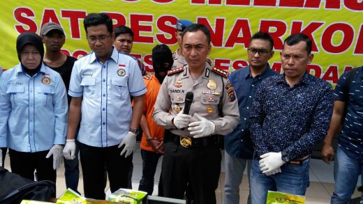 Sat Res Narkoba Polrestabes Medan Tembak Pelaku Kasus Narkoba