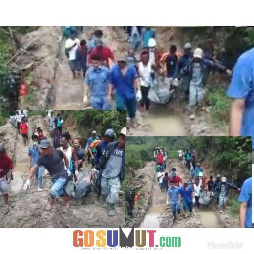 3 Hari setelah Tabur Bunga,Jenazah Korban Longsor Desa Halado ditemukan