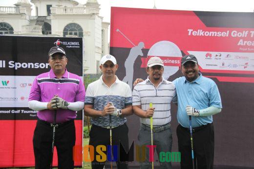 Telkomsel Gelar Golf Tournament Area 1 Sumatera tahun 2018