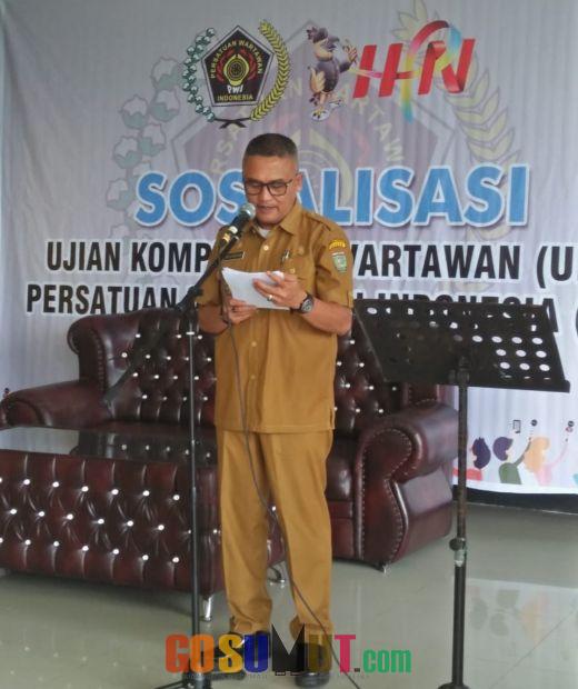 Peringati HPN 2019, PWI Kabupaten Asahan Gelar Sosialisasi UKW