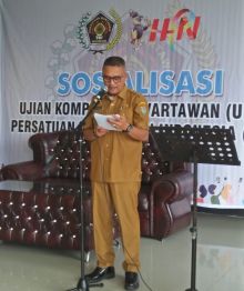 Peringati HPN 2019, PWI Kabupaten Asahan Gelar Sosialisasi UKW