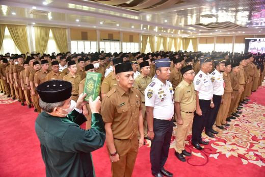 Gubernur Sumut Lantik Pejabat yang Meninggal dan Pensiun, BKAD Pastikan tidak ada Kecolongan Gaji