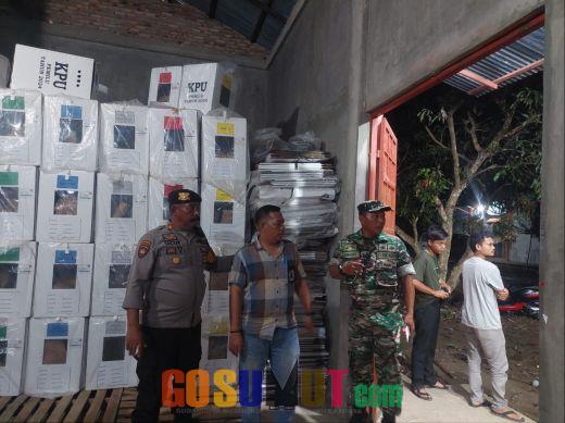 Logistik Pemilu 17 Kecamatan Selesai Digeser ke Gudang Logistik KPU Palas