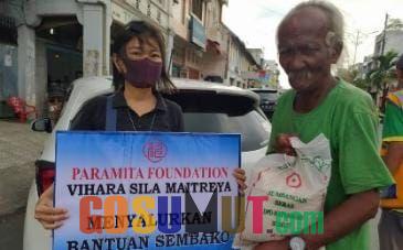 Paramita Foundation Serahkan 1.050 Paket Sembako ke Warga Kurang Mampu