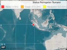 Awas! Ada Peringatan Dini Tsunami untuk Sumut, BMKG Catat Nias Selatan Tsunami 11 Cm Usai Gempa Mentawai M 6,9