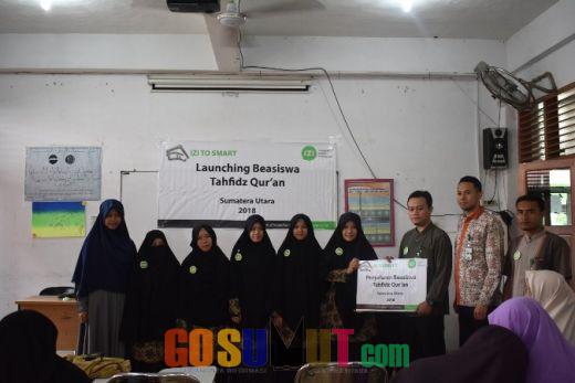 Laznas IZI Sumut Launching Beasiswa Mahasiswi Tahfidz Qur’an