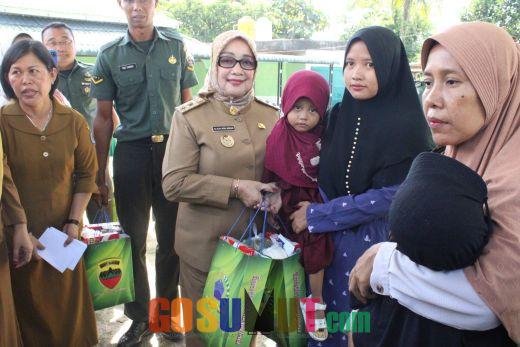 Wakil Bupati Labuhanbatu Resmikan Penggunaan Fasilitas Air Bersih TNI AD