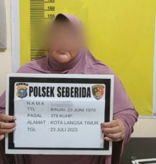 Iming Iming Masuk PNS, Wanita Asal Aceh Tipu Warga Diringkus Polres