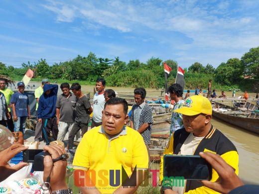 Golkar Sumut Kembali Salurkan Beras dan BBM Subsidi untuk Nelayan di Medan Utara