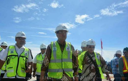 2018 Beroperasi, Progres Pelabuhan Kuala Tanjung Capai 94 Persen