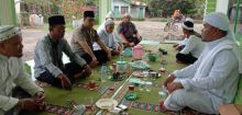 Kapolsek Marbau Renovasi Makam Tuan Guru Syekh H Usman