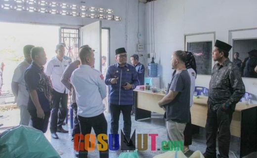 Pj Wali Kota Padangsidimpuan Tinjau Gudang Logistik KPU, Ketua KPU: 164.776 Surat Suara Sudah Sampai