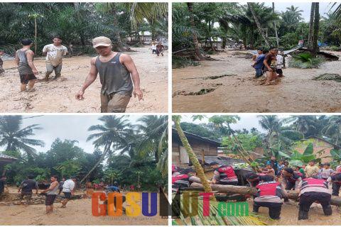 Diguyuran Hujan Semalaman, 5 Desa di Palas Terendam Banjir