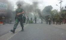 Ratusan Penghuni Komplek TNI Abdul Hamid Tolak Pengosongan Rumah
