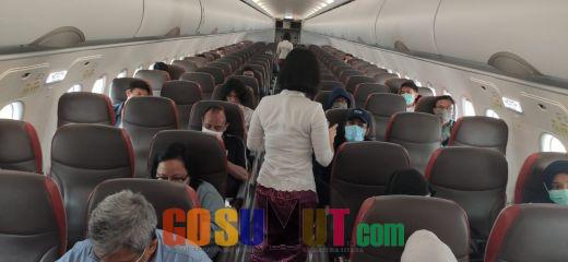 Lion Air Berlakukan Jarak Aman Penumpang