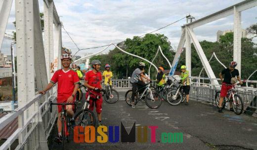 Gowes Bareng Sihar, Komunitas Sepeda Ini Kewalahan
