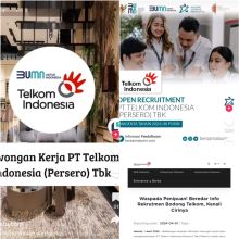 [Hoaks] Lowongan Kerja, Open Recruitment PT Telkom Indonesia (Persero) Tbk: Gaji Menggiurkan!