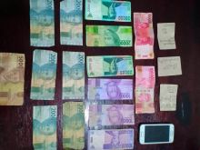 Uang Rp370 Ribu Diamankan Polisi bersama Jurtul Togel