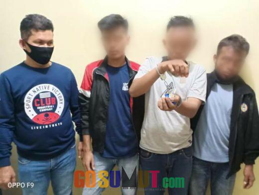Ditangkap Polisi, Tiga Pria Gagal Transaksi Sabu